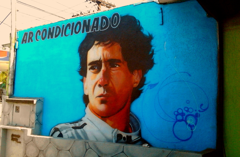 Illustration for article titled Skidmarks in The Skies - Ayrton Lives